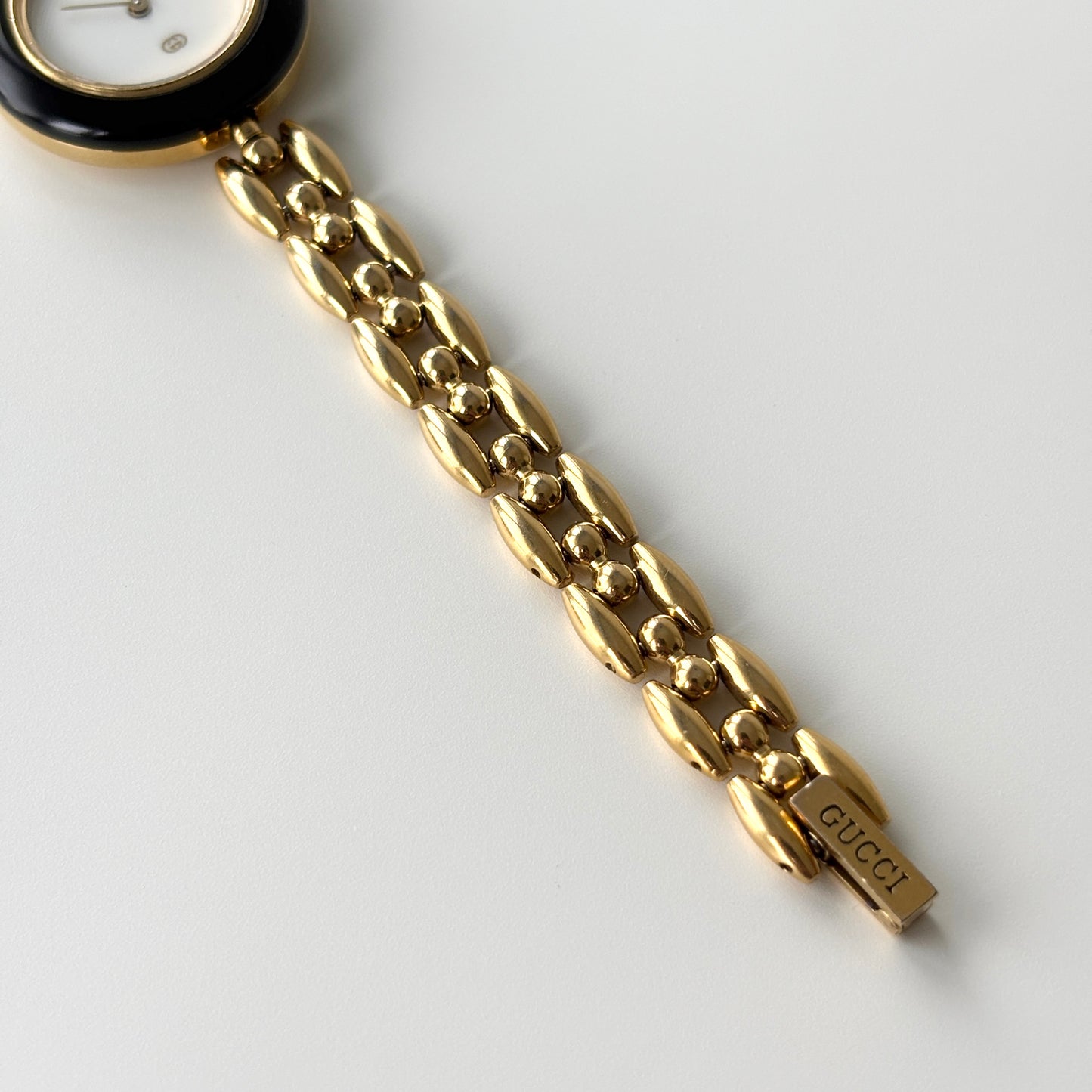 GUCCI Change Bezel Watch Rice Link + 4 Bezels