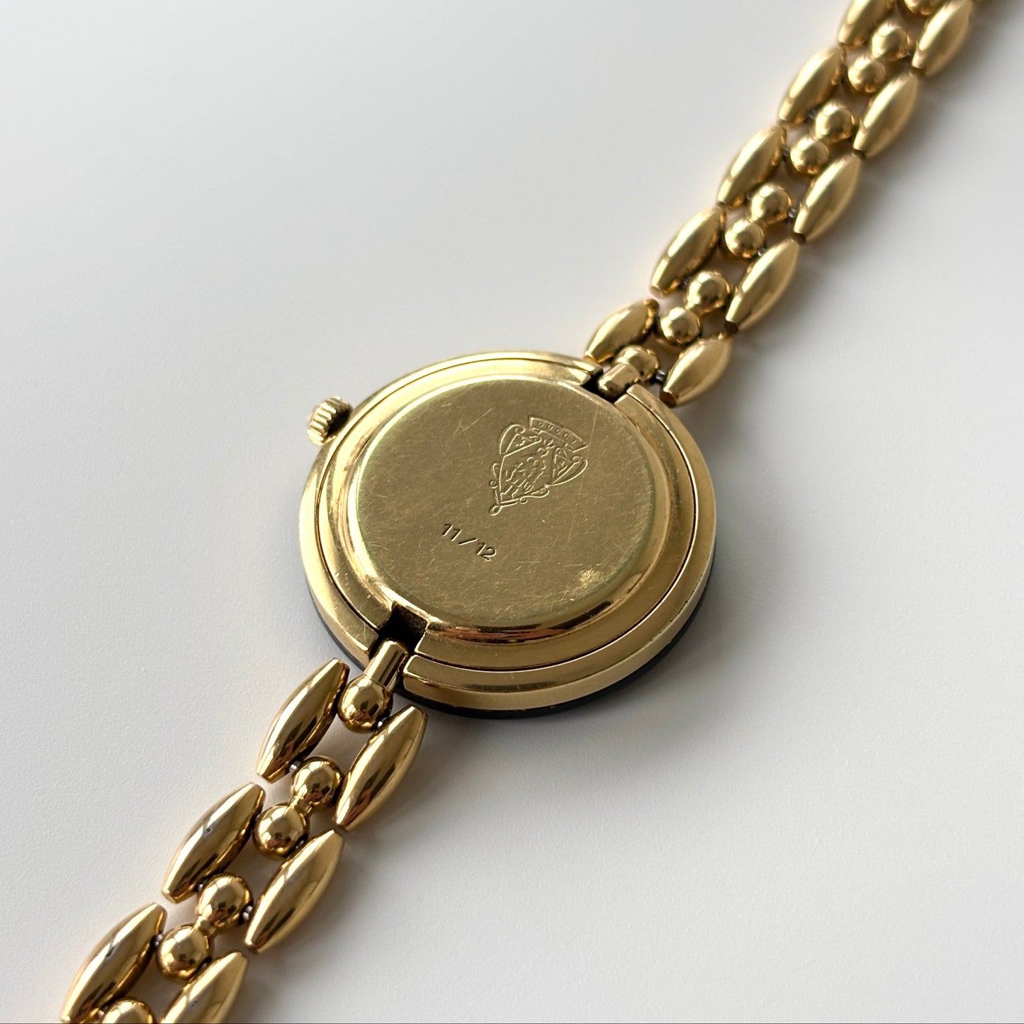 GUCCI Change Bezel Watch Rice Link + 4 Bezels