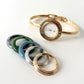 GUCCI Change Bezel Watch Bangle + 5 Bezels (Rare)