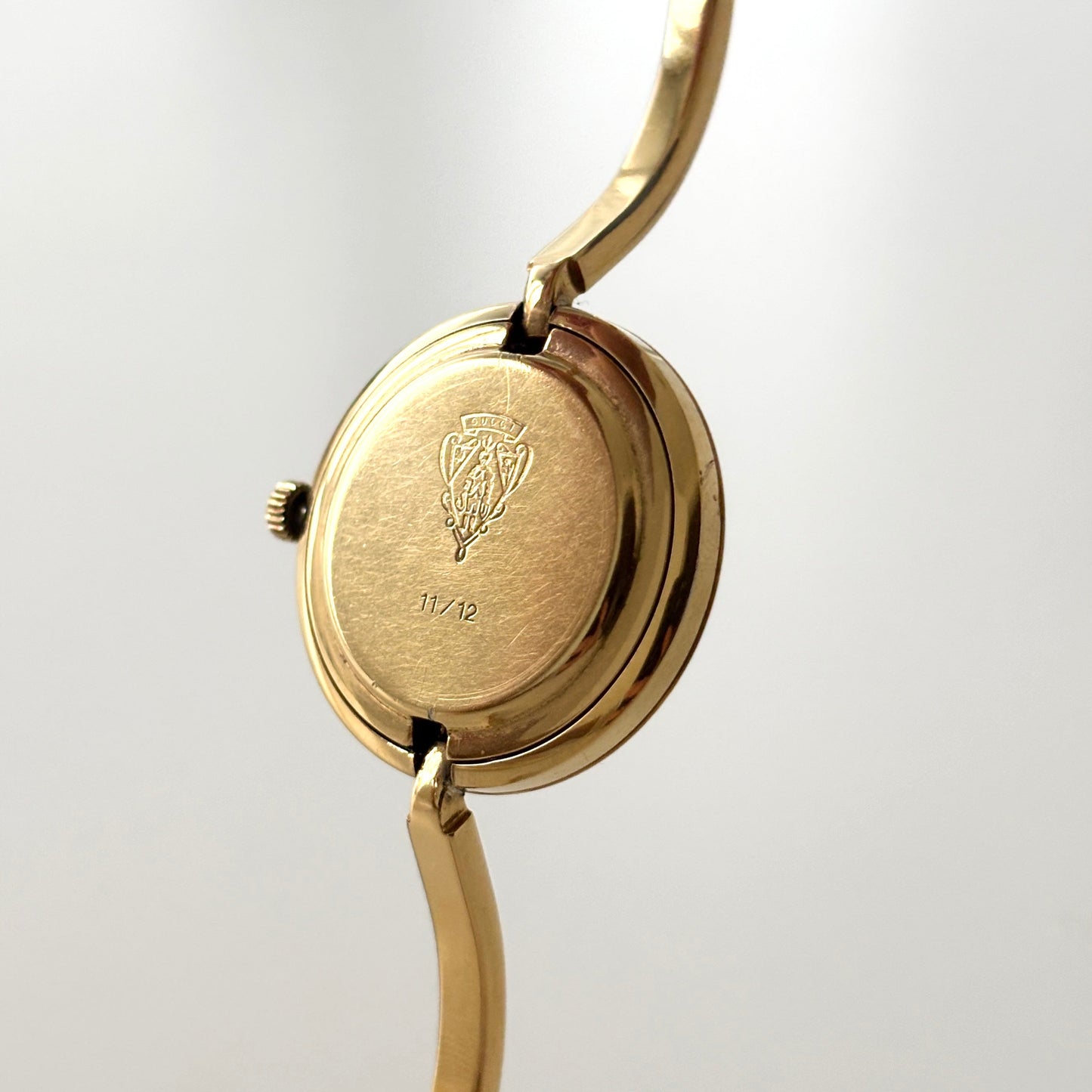 GUCCI Change Bezel Watch Bangle + 5 Bezels (Rare)