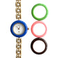 GUCCI Change Bezel Watch Rice Link + 4 Bezels