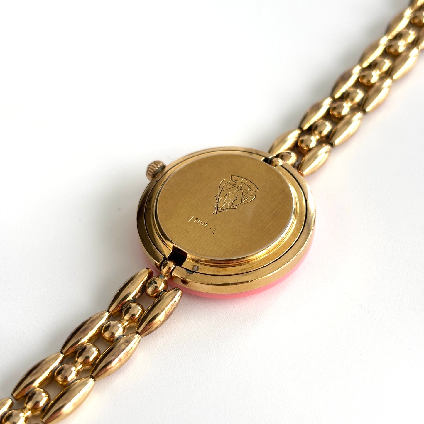 GUCCI Change Bezel Watch Rice Link + 4 Bezels