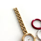GUCCI Change Bezel Watch Rice Link + 4 Bezels