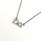 DIOR Logo Pendant Necklace Set