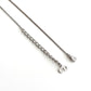 DIOR Logo Pendant Necklace Set