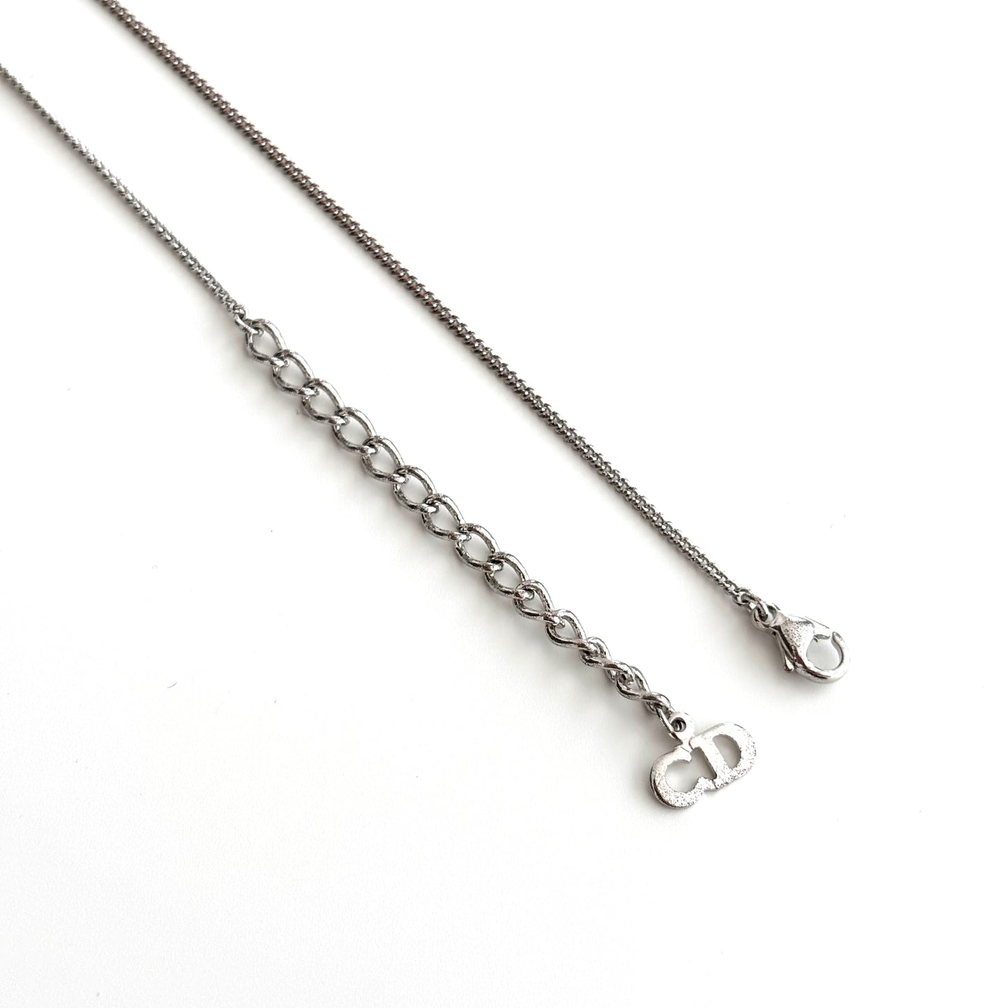 DIOR Logo Pendant Necklace Set