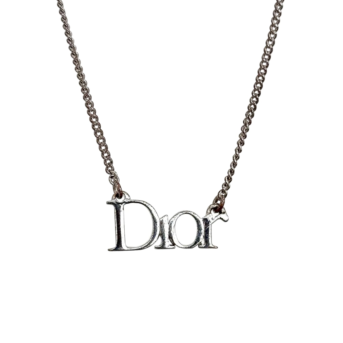 DIOR Logo Pendant Necklace Set