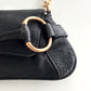 GUCCI Horsebit Canvas Mini Bag Black