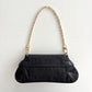 GUCCI Horsebit Canvas Mini Bag Black