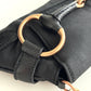 GUCCI Horsebit Canvas Mini Bag Black