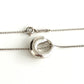 TIFFANY & CO Eternal Circle Necklace Silver