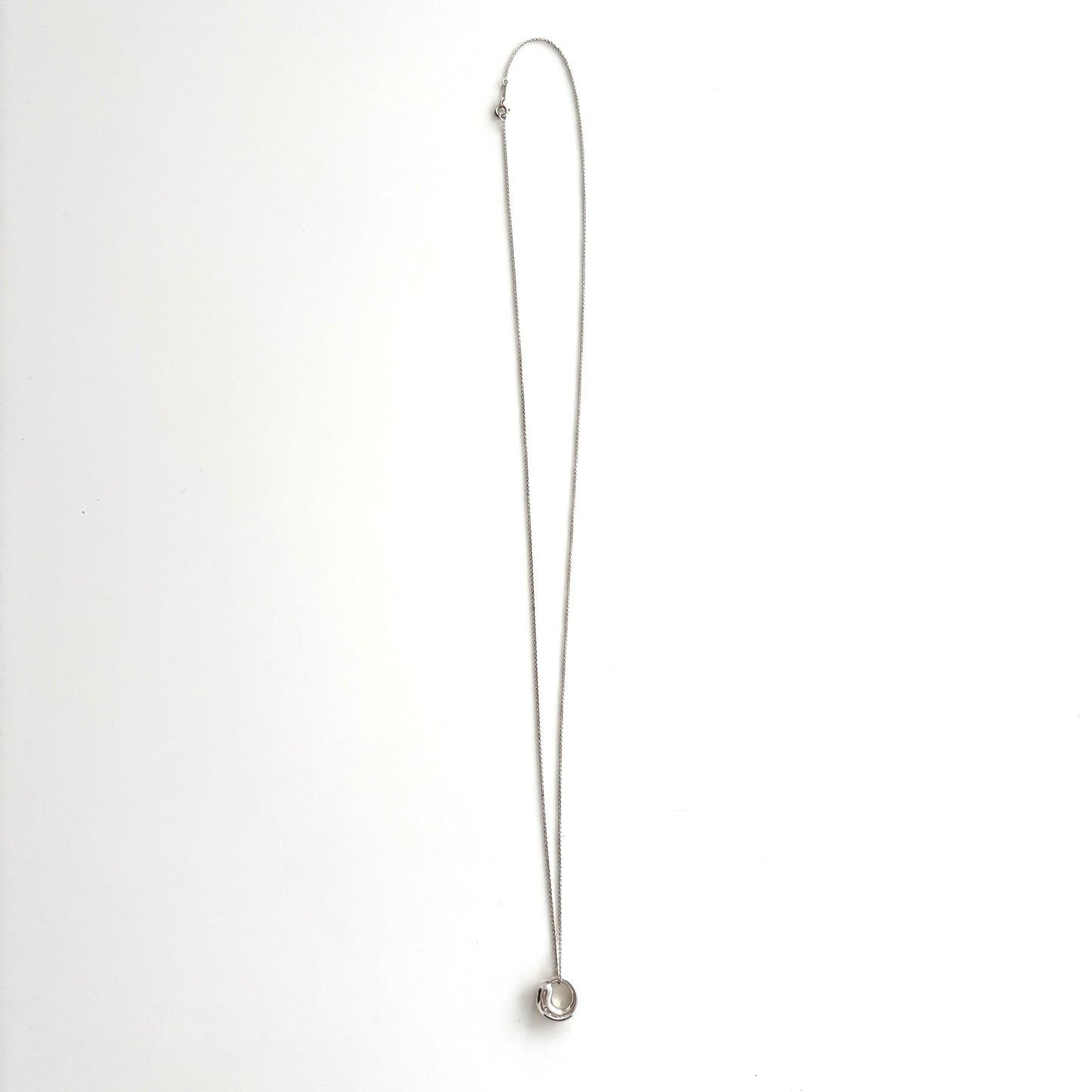 TIFFANY & CO Eternal Circle Necklace Silver