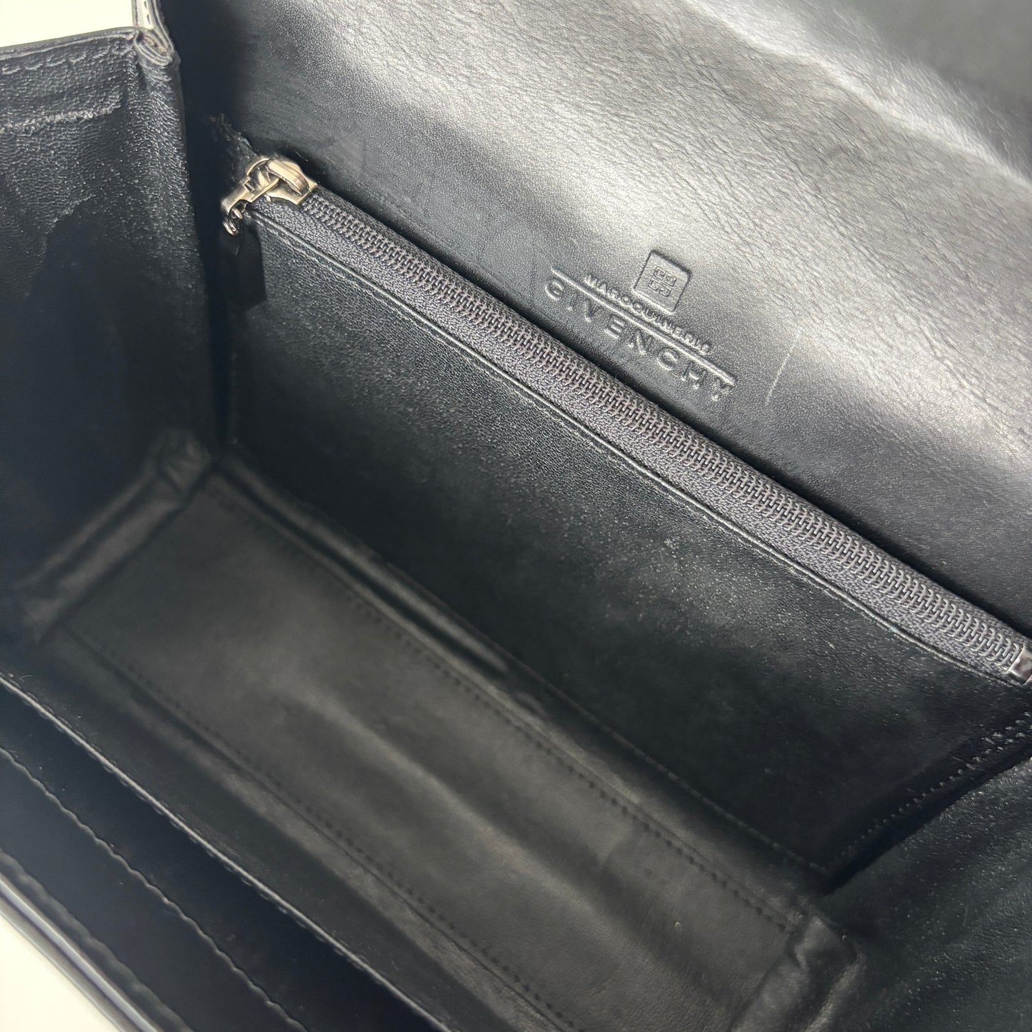 GIVENCHY Leather Handbag Black