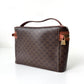 CELINE Monogram Canvas Vanity Bag Brown