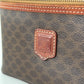 CELINE Monogram Canvas Vanity Bag Brown