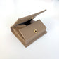 FENDI Zucchino Canvas Coin Purse Aqua