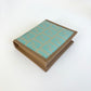 FENDI Zucchino Canvas Coin Purse Aqua