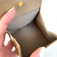 FENDI Zucchino Canvas Coin Purse Aqua
