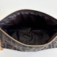 FENDI Zucca Canvas Pouch with Chain