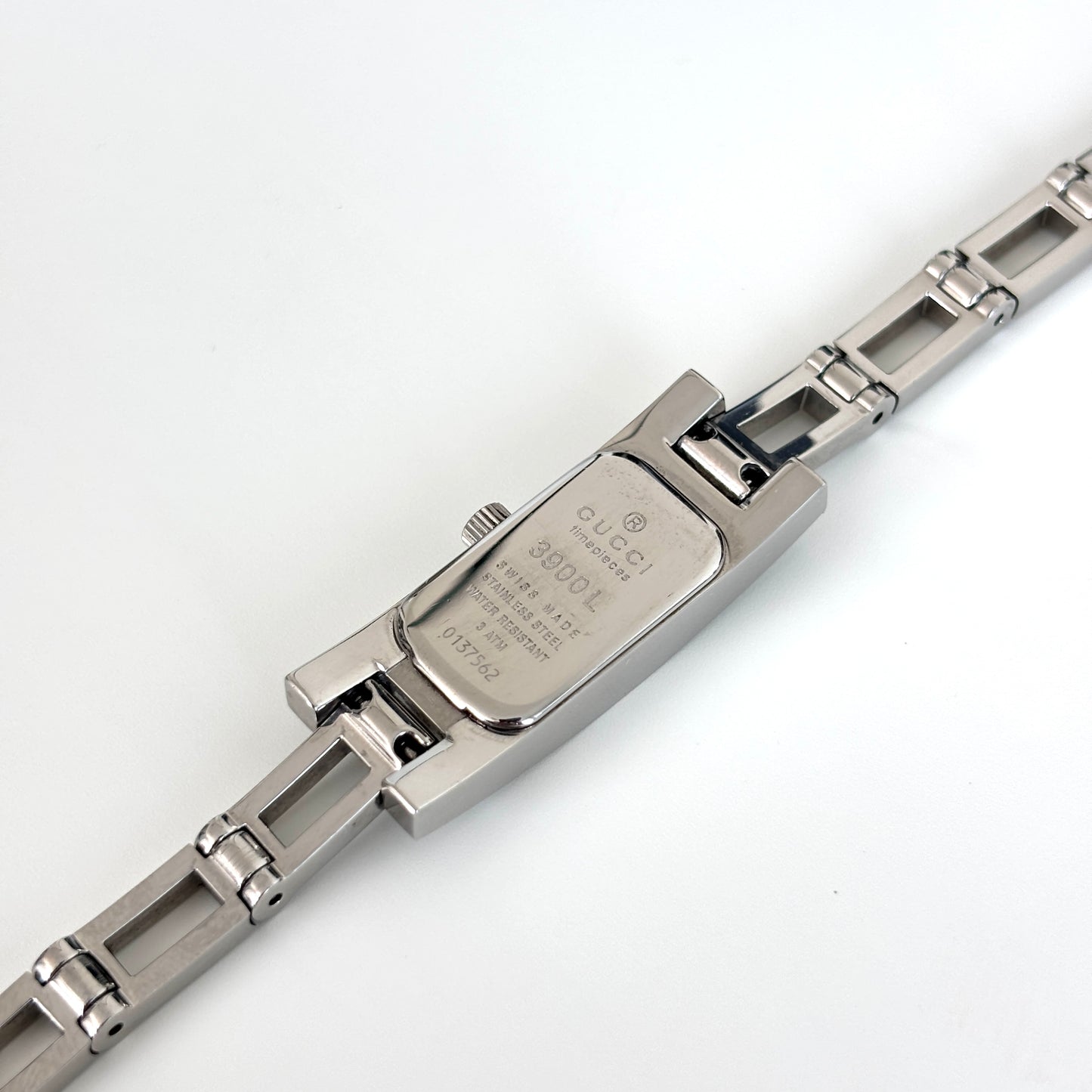 GUCCI 3900L Steel Watch Silver