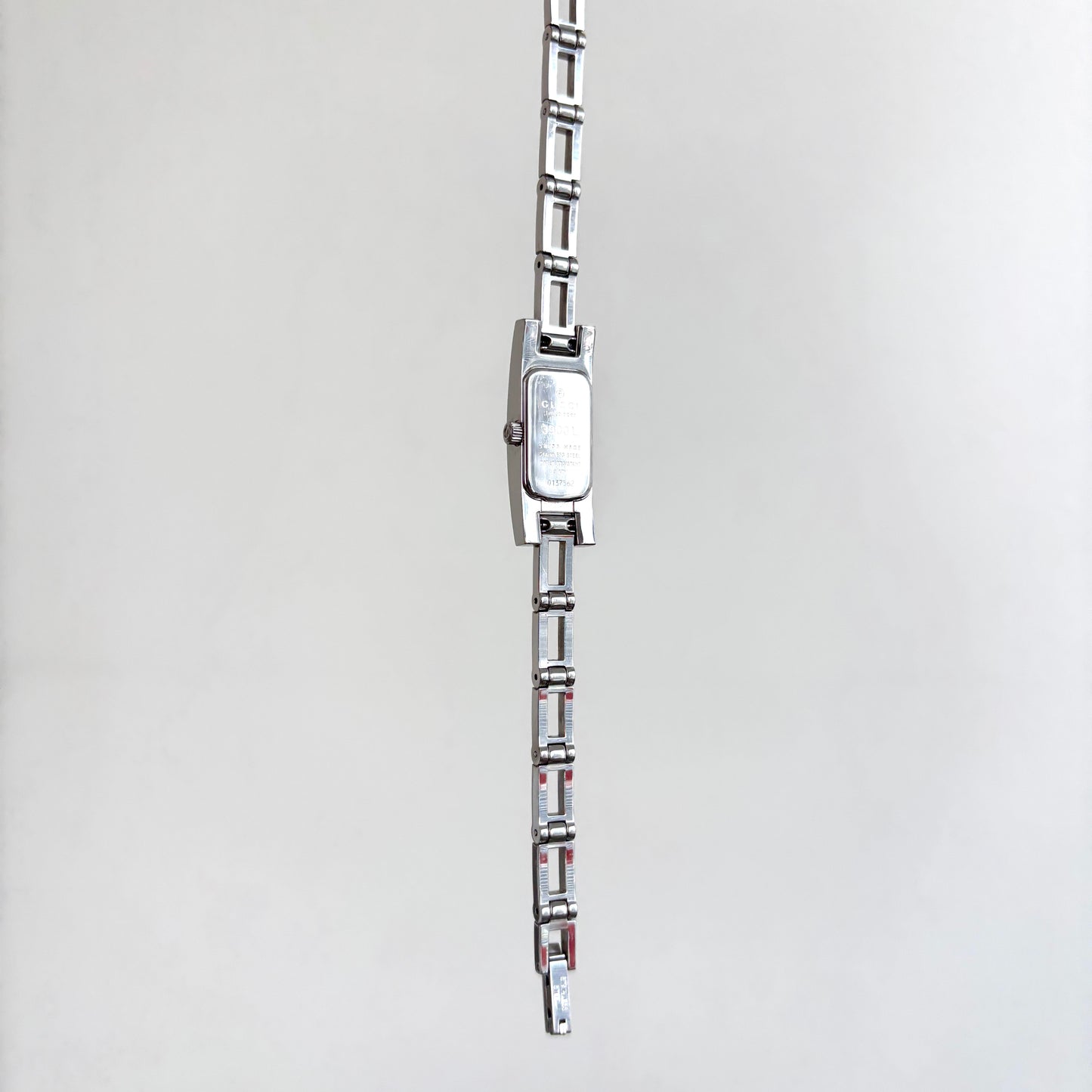 GUCCI 3900L Steel Watch Silver