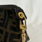 FENDI Zucca Pouch with Chain
