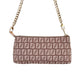 FENDI Zucchino Pouch with Chain