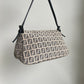 FENDI Zucchino Mini Baguette Bag