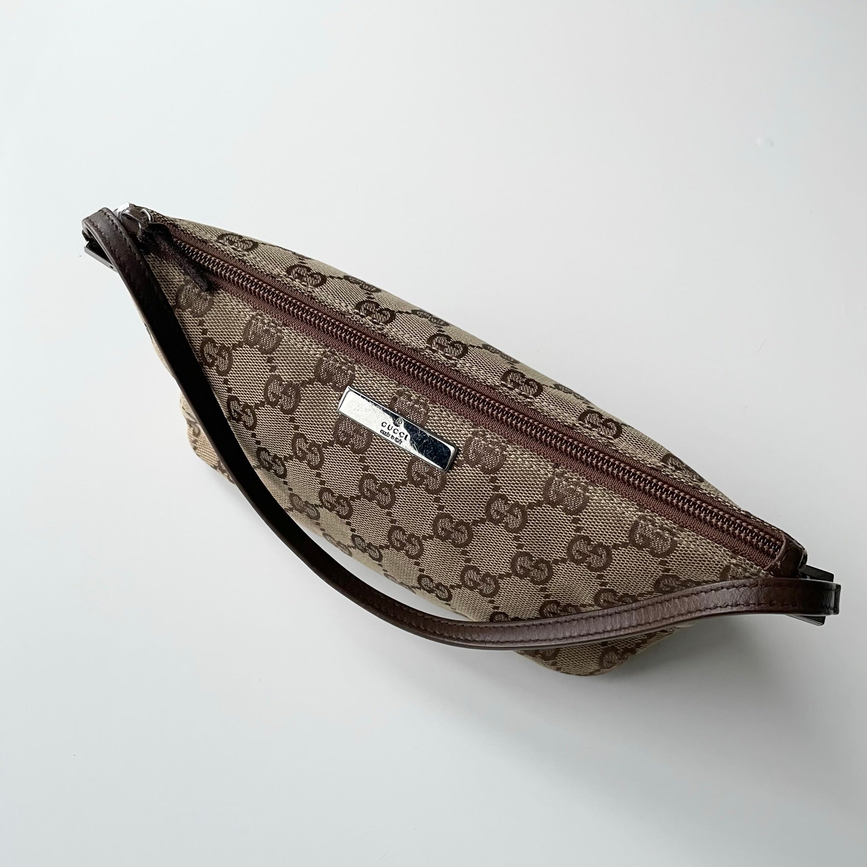 Gucci, Bags, Authentic Gucci Boat Pochette Bag