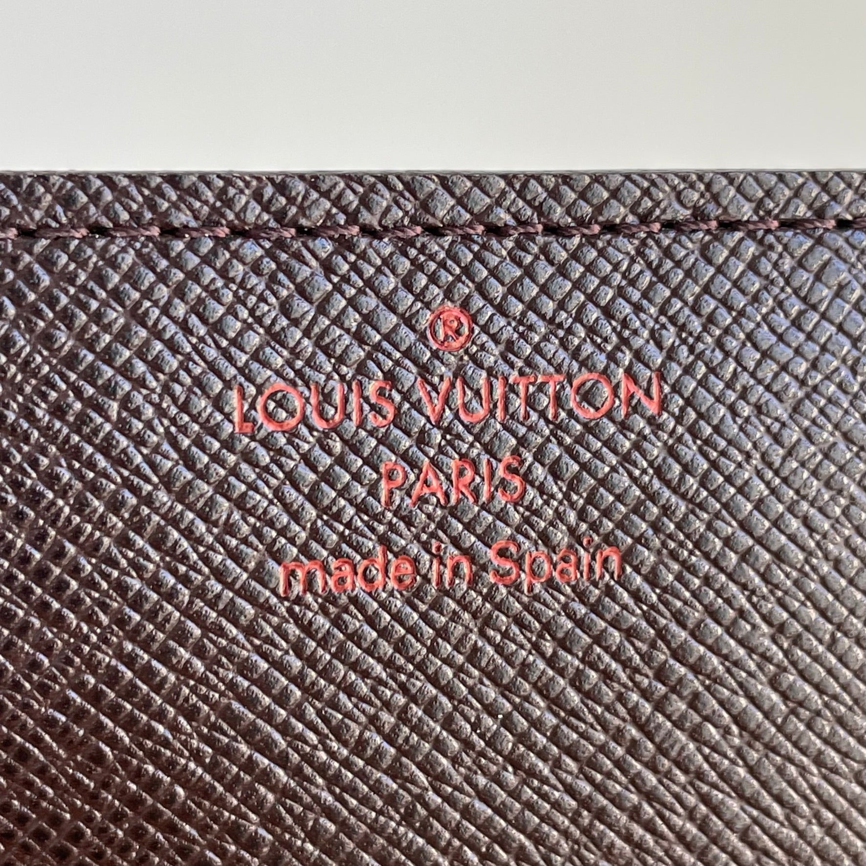 Louis Vuitton Damier Ebene Business Card Holder QJA0P70T0B142
