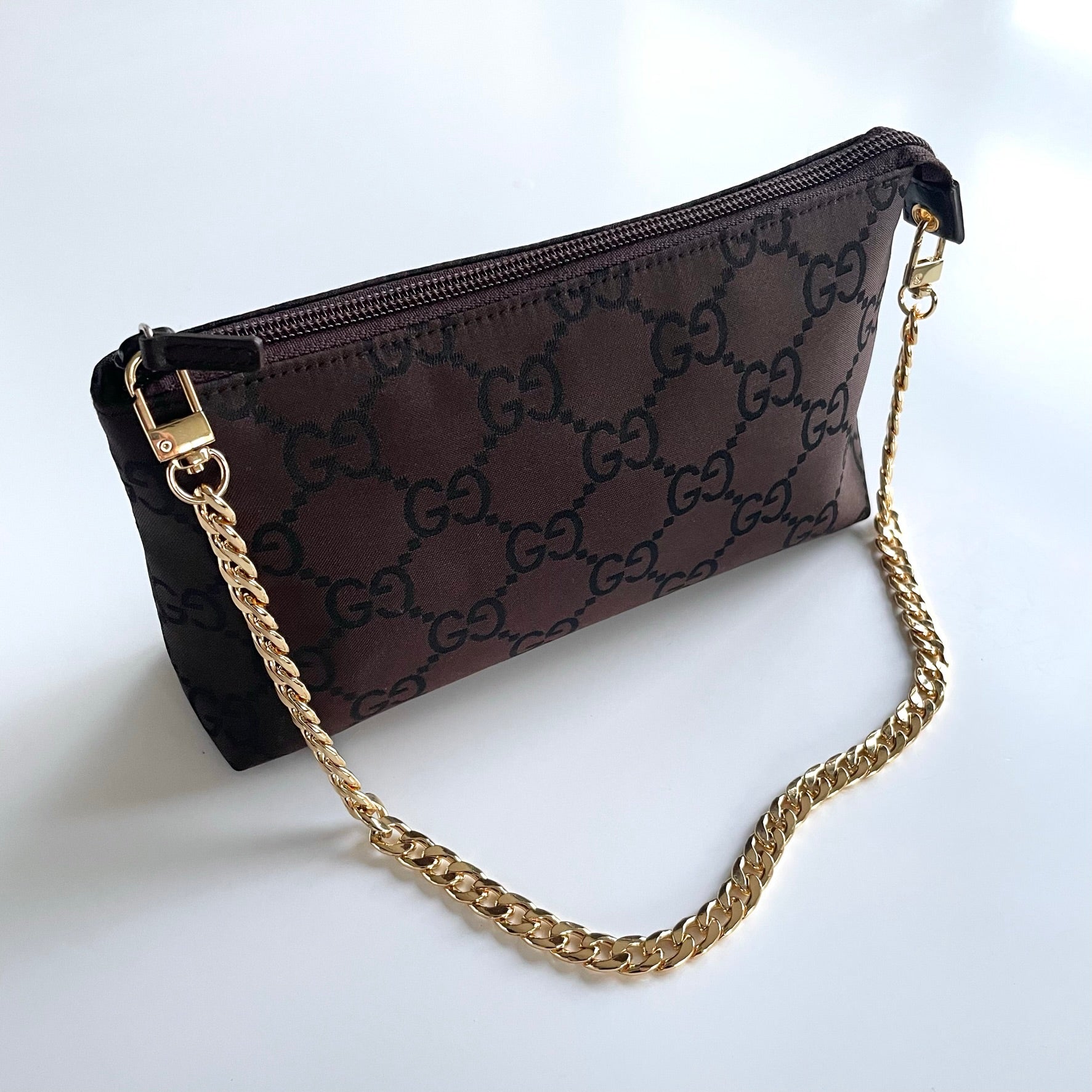 GUCCI Pouch with Chain Finer Things Luxury Vintage