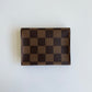 LOUIS VUITTON Card Wallet Damier Ebene