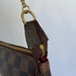 LOUIS VUITTON Mini Pochette Accessoires Damier Ebene