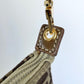 FENDI Zucchino Pouch with Chain