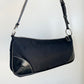 PRADA Nylon Leather Shoulder Bag