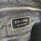 PRADA Nylon Leather Shoulder Bag