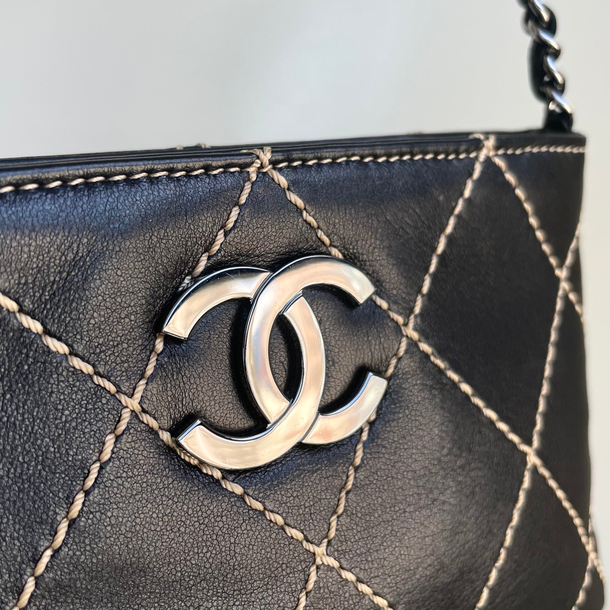 chanel wallet on chain trendy cc