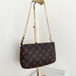 LOUIS VUITTON Pochette Accessoires Monogram with Chain