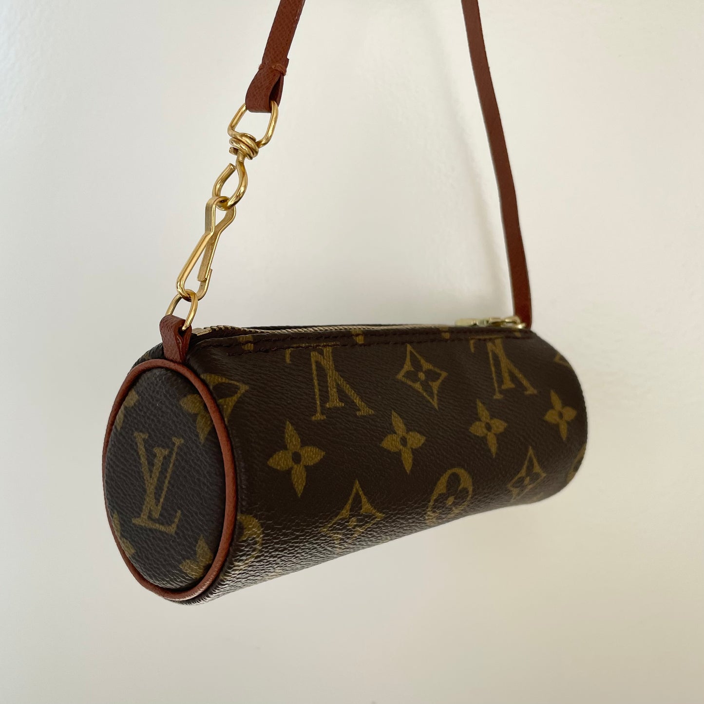 Louis Vuitton Papillon Pochette in Brown Canvas – Fancy Lux
