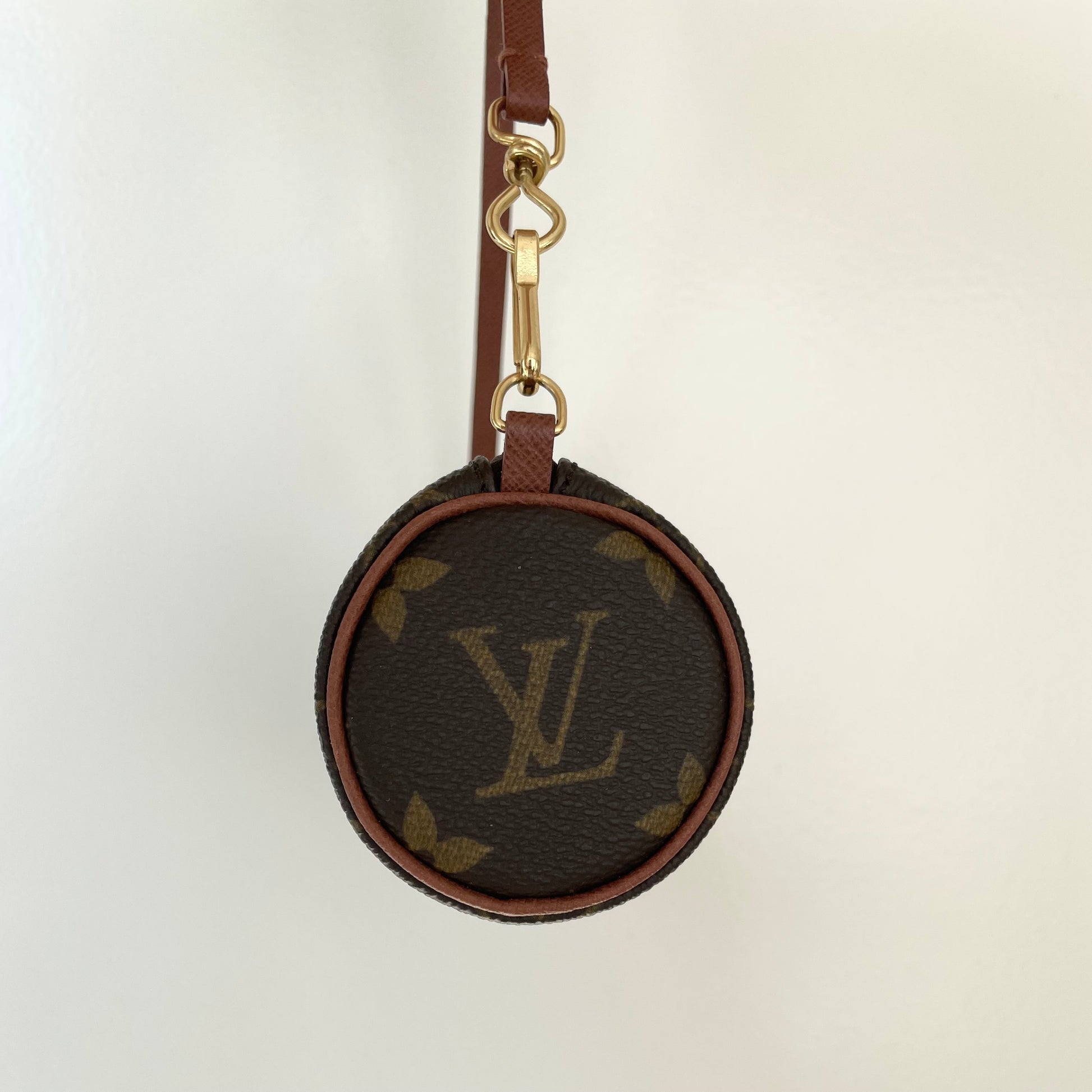 Louis Vuitton Monogram Mini Papillon Zip Pochette in Monogram  Canvas/Vachetta Le