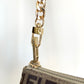 FENDI Zucchino Pouch with Chain