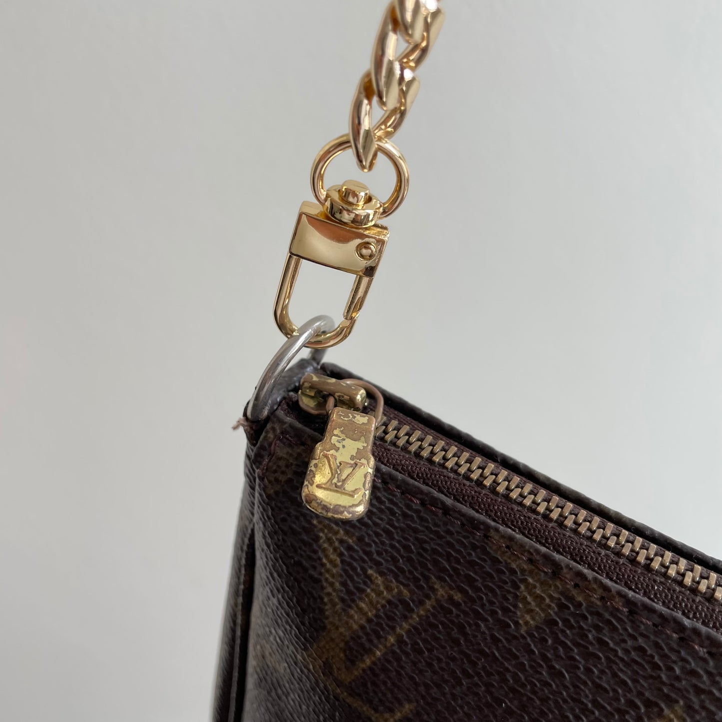 Louis Vuitton Vintage Monogram Pochette Accessoires - Brown Cosmetic Bags,  Accessories - LOU816091