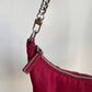 PRADA Nylon Shoulder Bag with Chain