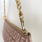 FENDI Zucchino Pouch with Chain