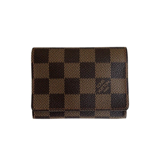 LOUIS VUITTON Card Wallet Damier Ebene